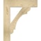 Ekena Millwork Olympic Block Rough Sawn Bracket, Douglas Fir, 4"W x 20"D x 24"H BKT04X20X24OLY05RDF - alternate 4